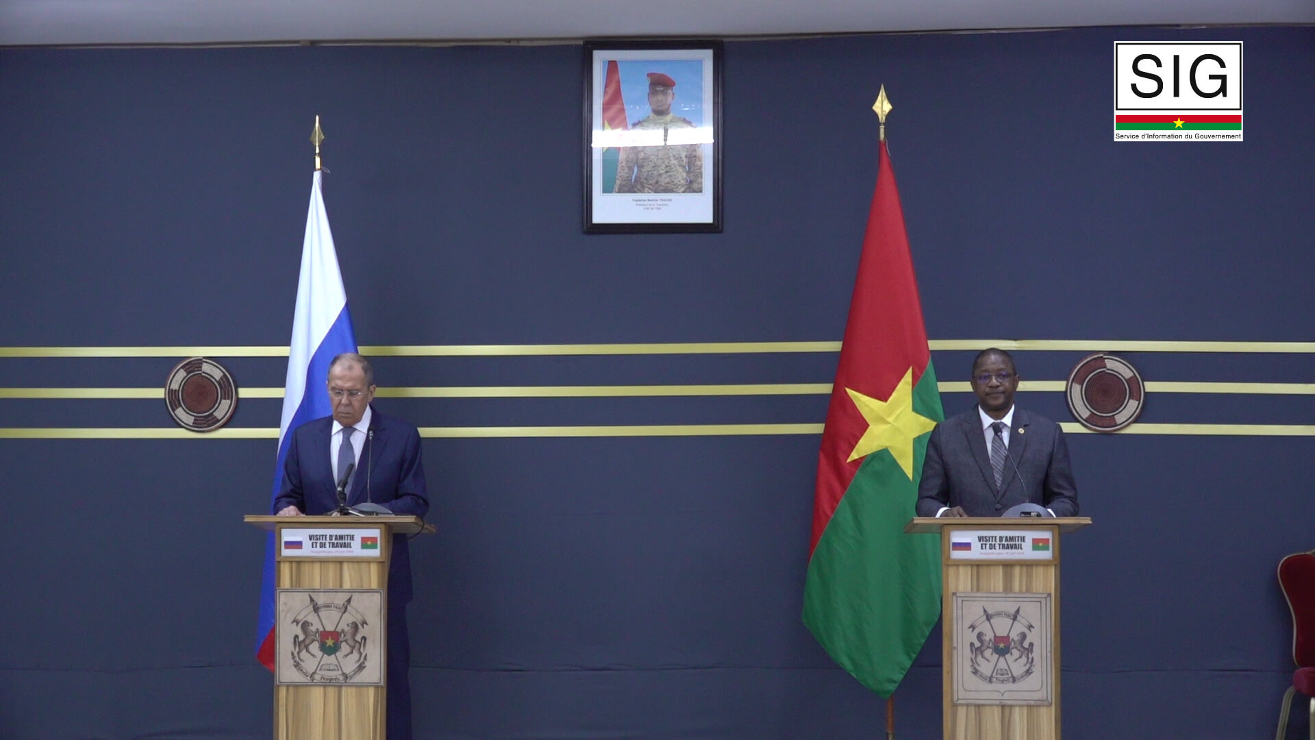 Coopération Burkina Faso-Russie : Sergueï LAVROV Loue La Dynamique Des ...